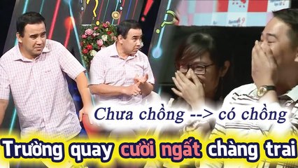 Chàng trai TRINH TRẮNG yêu bạn gái đến khi CÓ CHỒNG vẫn chưa NĂM TAY khiến cả trường quay CƯỜI NGẤT