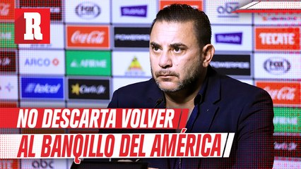 Antonio Mohamed no descarta volver a dirigir al América