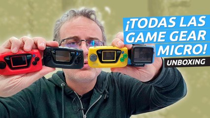 ¡Reunimos todas las Game Gear Micro! Unboxing con lupa