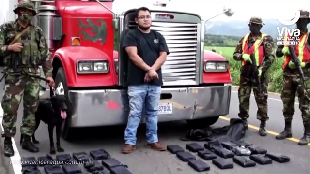 Ejército de Nicaragua incauta 30 paquetes de cocaína en Chinandega