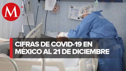 Cifras de coronavirus en México al 21 de diciembre
