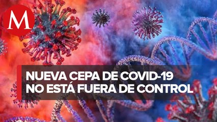 Nueva cepa del coronavirus "no está fuera de control", dice la OMS