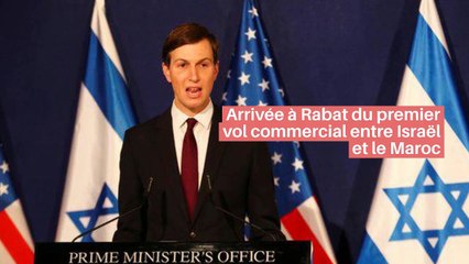 Arrivée à Rabat du premier vol commercial entre Israël et le Maroc_IN