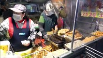 STREET FOOD - TAIWANESE - GRILLED BLOOD WITH GLUTINOUS RICE