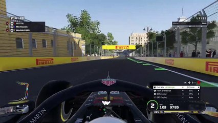 INCIDENTAL RACE IN BAKU! FROM P15 TO RACE WIN F1® 2019