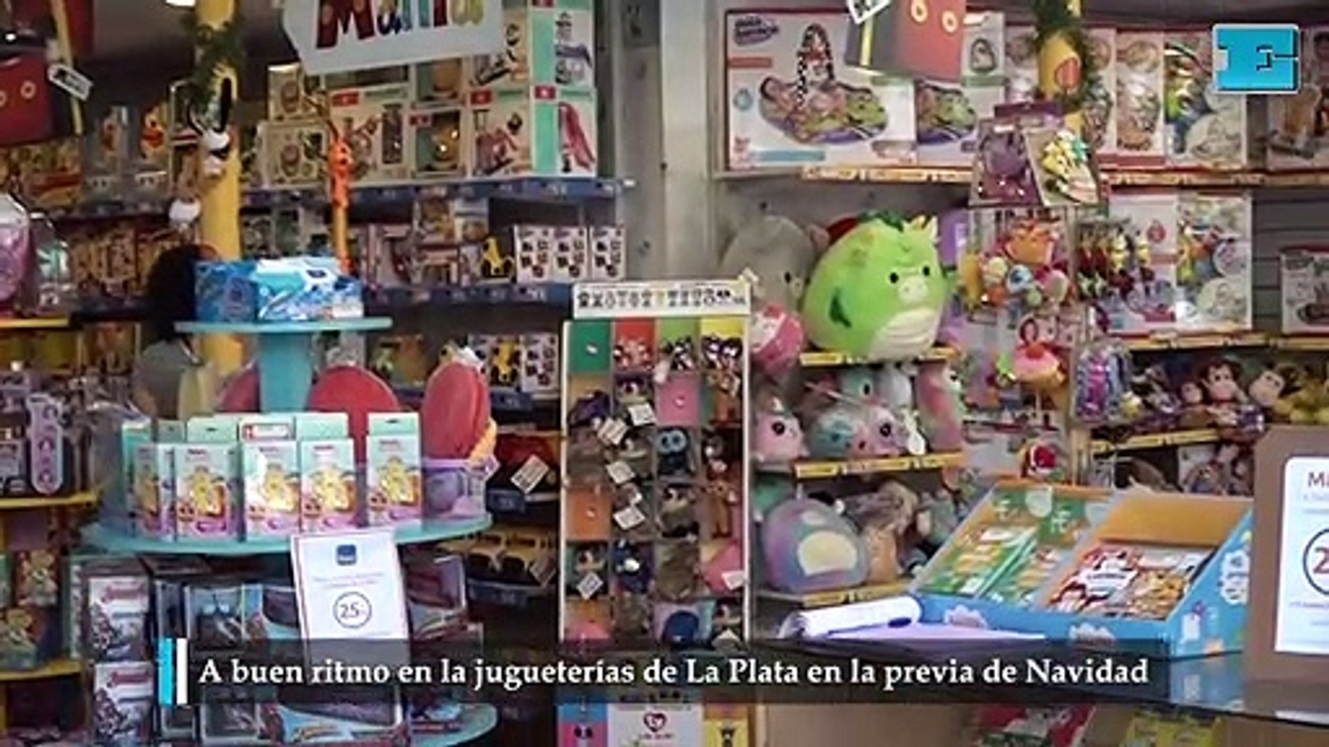 A buen ritmo en la jugueterías de La Plata en la previa de Navidad - Vídeo  Dailymotion