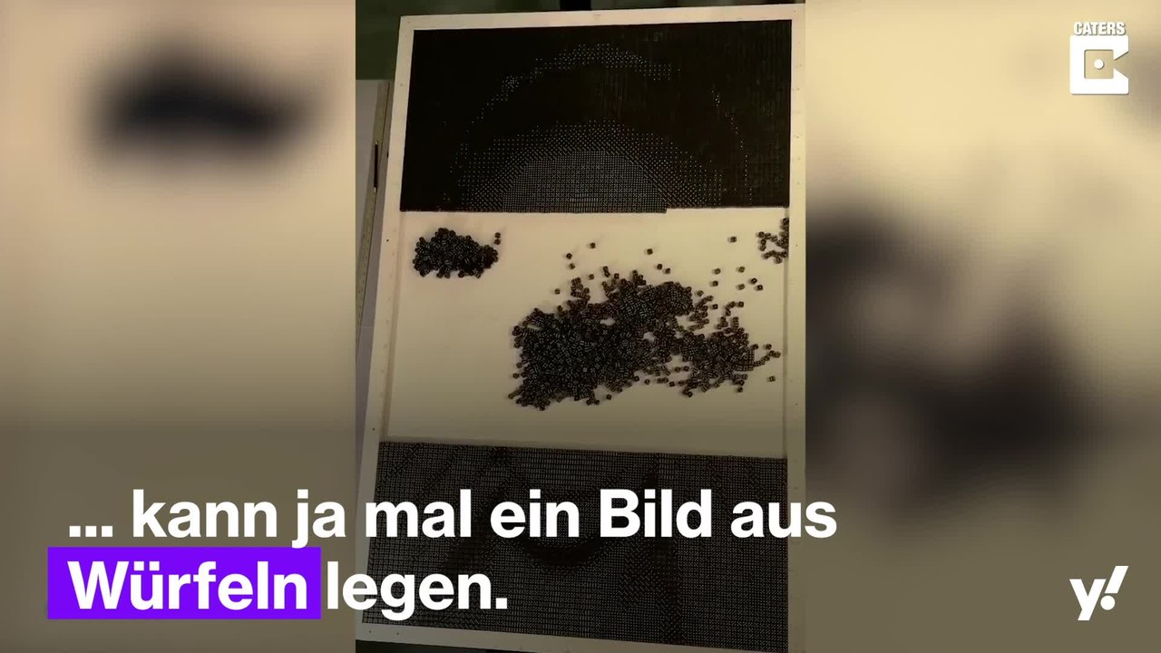 Kunstwerke aus Würfeln