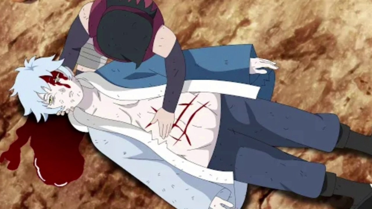 La muerte de mitsuki - Sarada despierta el Mangekyou | BORUTO - fans animación sub español