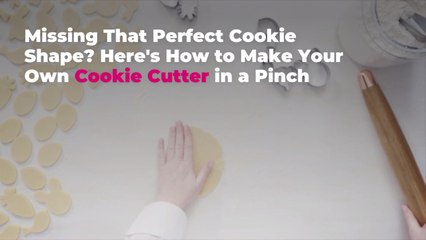 Missing That Perfect Cookie Shape? Here's How to Make Your Own Cookie Cutter in a Pinch