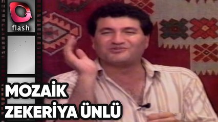 MOZAİK - KONUK: ZEKERİYA ÜNLÜ  | Flash TV Nostalji 29.11.1996