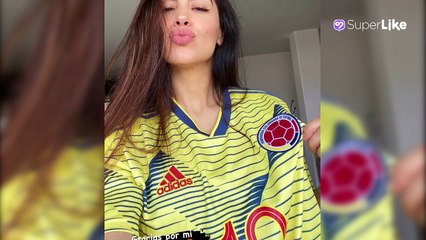 Jessica Cediel presumió el regalo de Navidad que le dio James Rodríguez