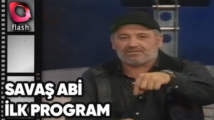 SAVAŞ AY - SAVAŞ ABİ - İLK PROGRAM | Flash TV Nostalji 3 EKİM 2001