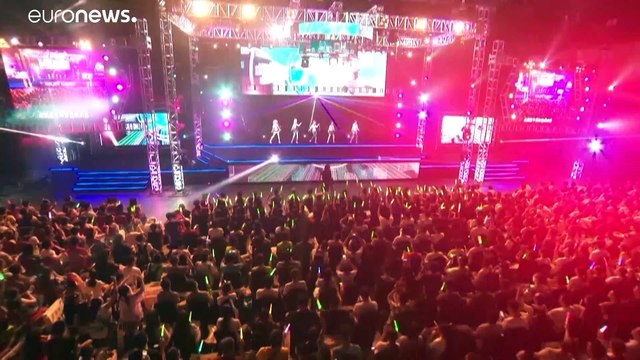 Virtual idol digital avatars take to the real-life stage in China