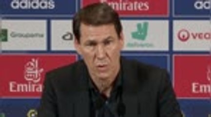 Le podium, Dembélé blessé, le bilan de l'année... L'essentiel de la conf' de Garcia