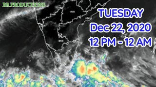 Dec 22, Tue, 2020 | Satellite Images of India | 12 pm to 12 am.