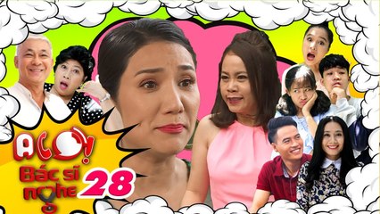 ALÔ BÁC SĨ NGHE #28 FULL | Kim Huyền tức tối đi...'bắt gian' Cát Tường - Văn Ruy | 160319 