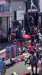 Descontrol en Once tras ataques de manteros a los comerciantes de la zona