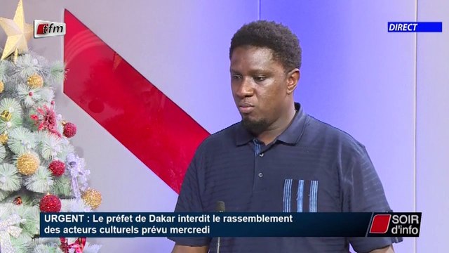 SOIR D'INFO - Wolof - Invité : Simon Kouka - Pr : Pape Djibril Fall - 22 Décembre 2020