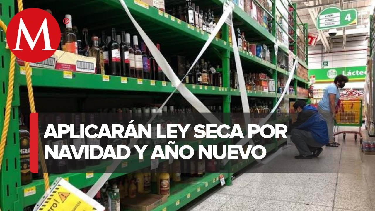 Suspenden venta de alcohol en Navidad y Año Nuevo en CdMx; habrá Ley Seca hasta enero