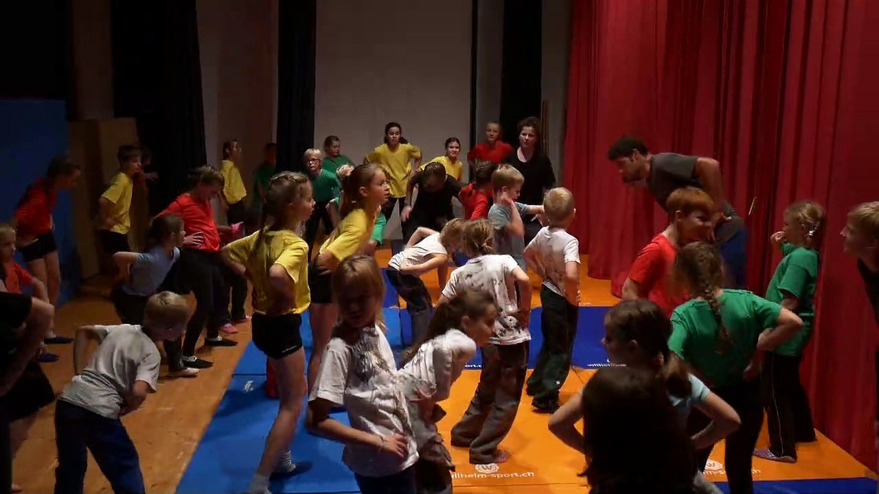 Einturnen für Turnunterhaltung