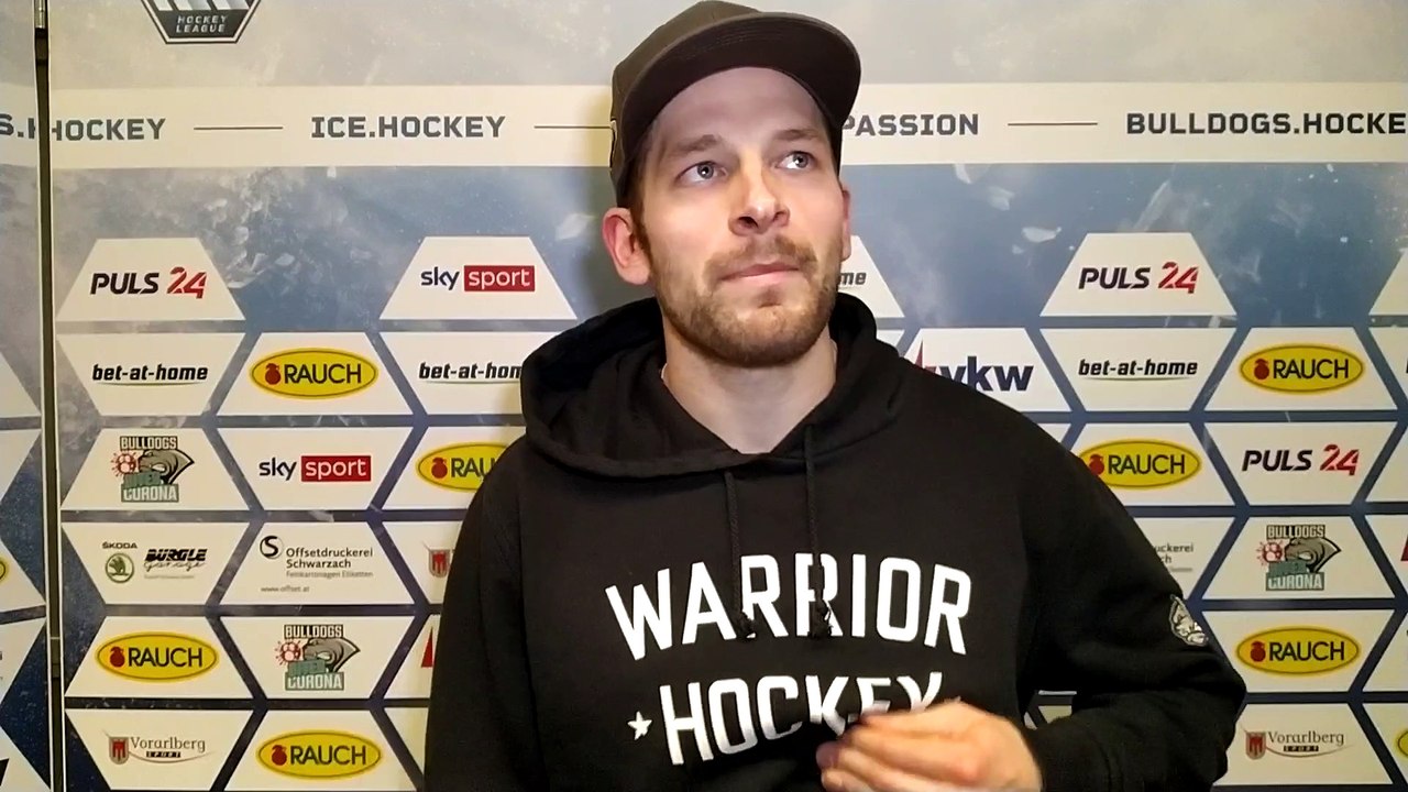 Kevin Macierzynski nach dem Spiel gegen Graz