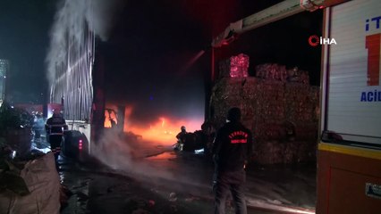 Kocaeli’deki fabrika yangını devam ediyor