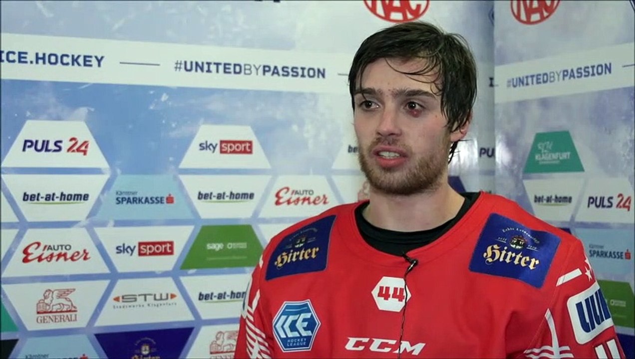 Dennis Sticha nach dem Spiel gegen Wien