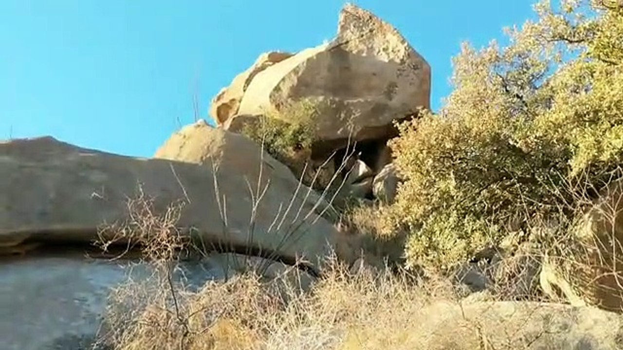 Small Cave Discovery at Indian Bread Rocks