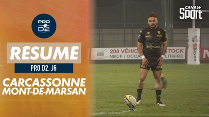 Le résumé de Carcassonne / Mont-de-Marsan (match en retard)