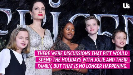 Brad Pitt Will Spend The Holidays With His Children