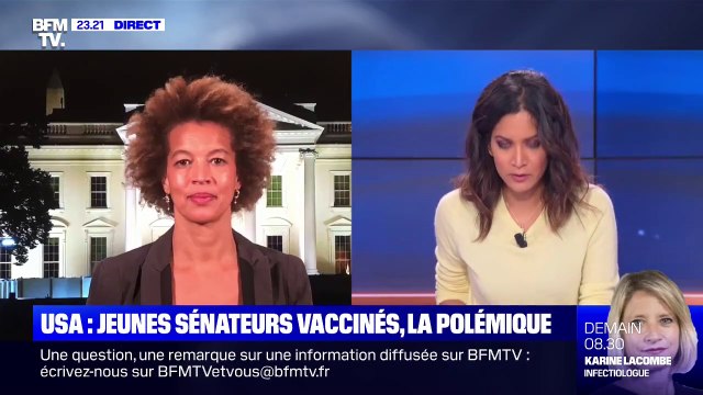Etats-Unis: polémique après la vaccination de jeunes sénateurs