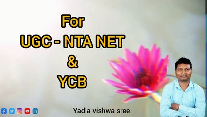 ycb ugc nta net yoga preparation yadla vishwa sree