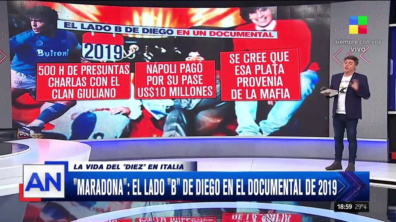 Maradona, el lado "B" de Diego en el documental de 2019
