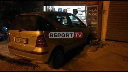 Humb kontrollin e 'Benz'-it e përfundon në dyqanin ushqimor, 23-vjeçari shoqërohet në komisariat