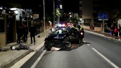 Pogradec/ Ishte me shpejtësi të lartë, shoferi humb kontrollin. Përplaset me shtyllën