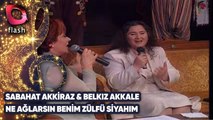 SABAHAT AKKİRAZ & BELKIZ AKKALE - NE AĞLARSIN BENİM ZÜLFÜ SİYAHIM - Canlı Performans -  16.04.2001