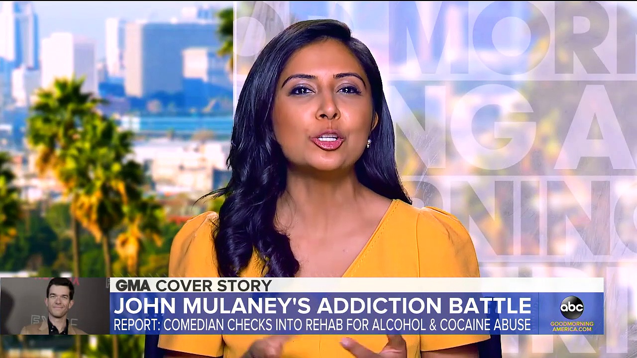 Comedian John Mulaney allegedly checks into rehab for alcohol and cocaine abuse l GMA