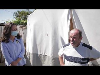 BANORËT NË LEZHË JETOJNË NË ÇADRA