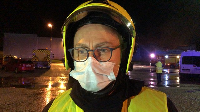 Incendie à l’usine Richemonts de Pacé (Orne)