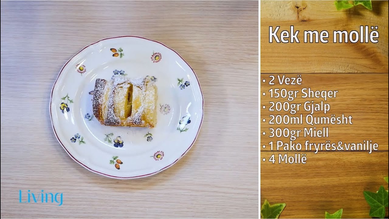 Receta në 2 minuta - Kek me mollë