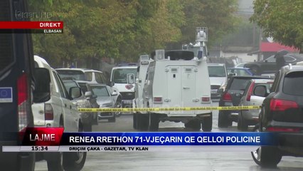 Snajperat ne pozicion, vijon prej oresh "lufta" me 71-vjeçarin ne Elbasan. 3 skenaret e policise