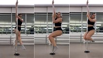 Shama Sikander's Pole Dancing Is Giving Us Major Fitness Inspiration