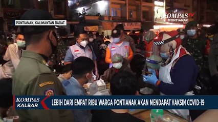 Dinkes Perkirakan Lebih dari 4.000 Warga Pontianak akan Divaksin Covid-19