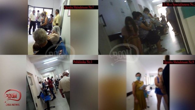 BOOM - Fluks në Qendrat Shëndetësore, nuk respektohen masat anti Covid-19 - 22 shtator 2020