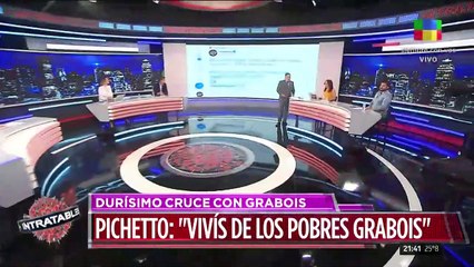Furioso cruce entre Pichetto y Grabois
