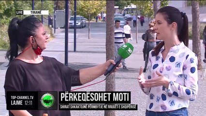 Përkeqësohet moti/ Shirat shkaktojnë përmbytje në rrugët e Shqipërisë