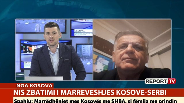 Reoort TV -Nis zbatimi i marrëveshjës Serbi-Kosove flet analisti Nexhmedin Spahiu