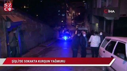 Şişli’de kurşun yağmuru! Ortalık savaş alanına döndü
