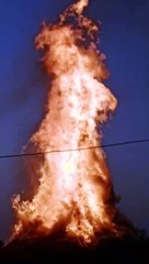 झोपड़े में लगी आग, लाखों का नुकसान