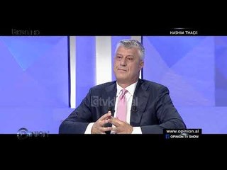 Thaçi flet per idene e bashkimit kombetar: Te behet me referendum